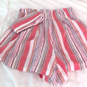 Paper bag waist shorts ❤️